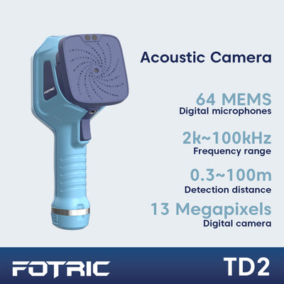 Câmara de Imagem Acústica FOTRIC TD2