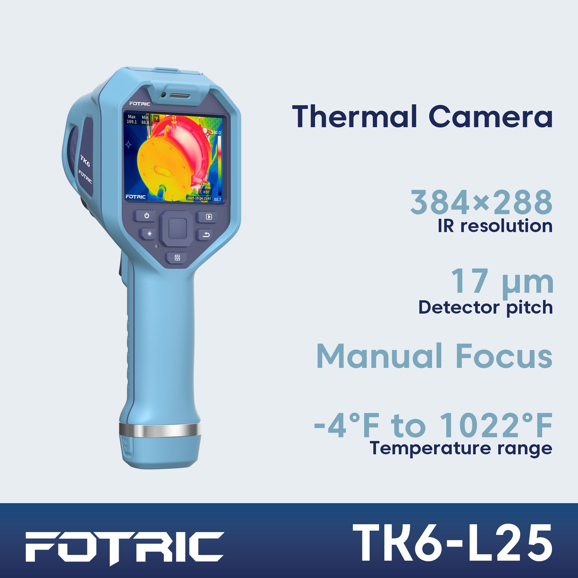 FOTRIC TK6 Thermal Imaging Camera – Front View