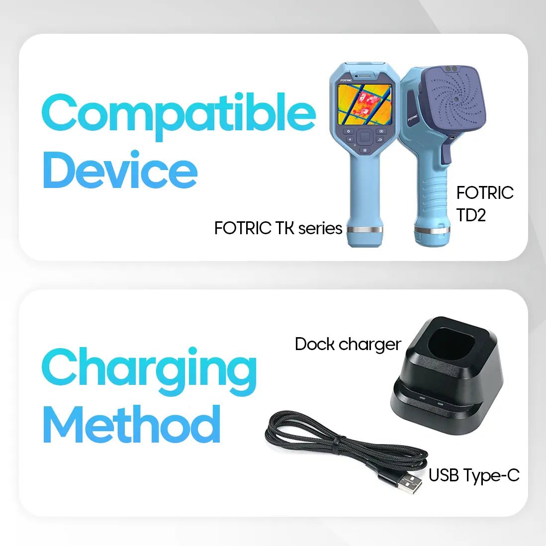 FOTRIC Battery for TKx Cx Series -3 | Fotric